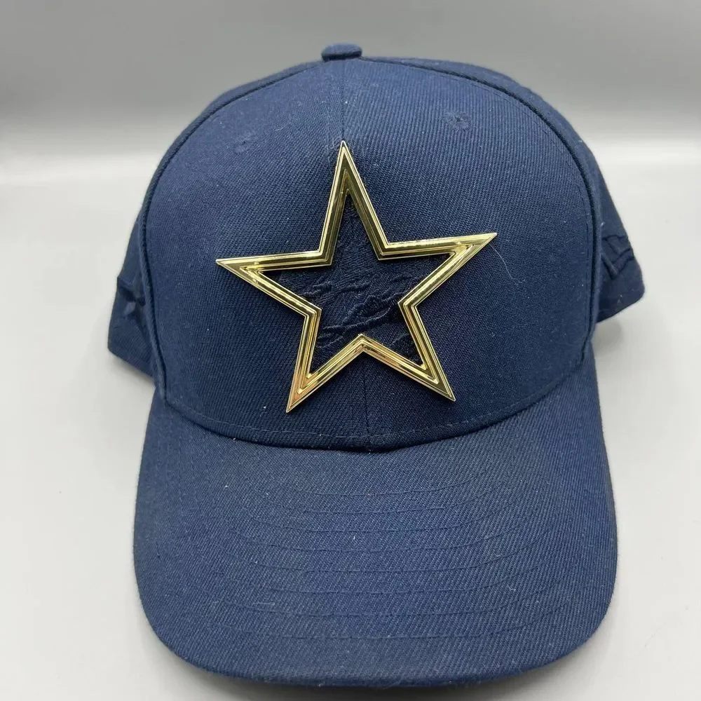 Dallas Cowboys Hat Men Blue Gray 9Fifty New Era NFL Snap‎ Back Cap